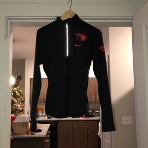 OSU Oregon State Nike quarter zip